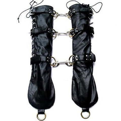 Bondage Leather Opera Gloves by BDStyle
