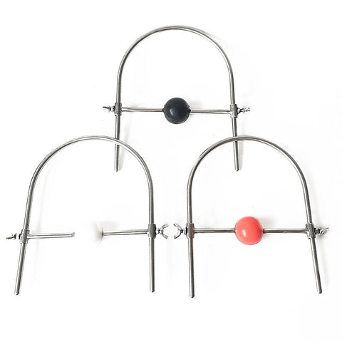 Silicone Ball Gag Stainless Steel Harness by BDStyle