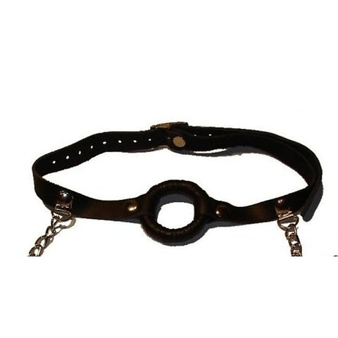 O-Ring Gag with Nipple Clamps by BDStyle