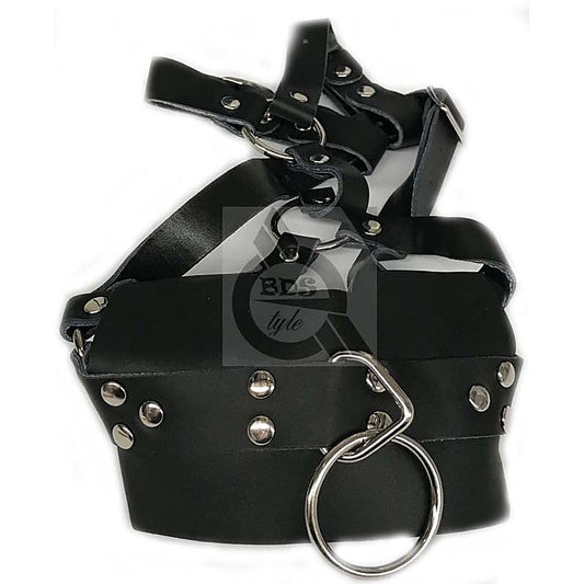 Muzzle Bondage Ball Gag Head Harness by BDStyle