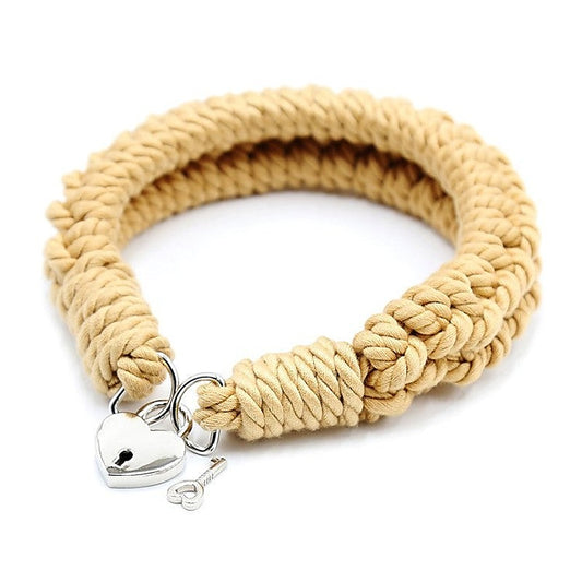 Hemp Rope Bondage Collar by BDStyle