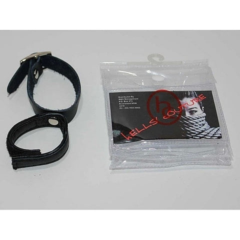 Mystique Cock Ring & Testicle Harness by BDStyle