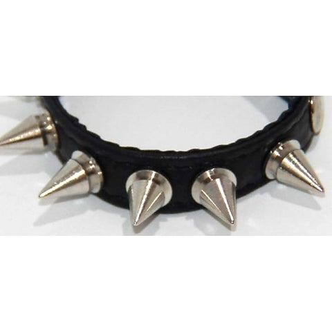Spiked Leather Cock Ring by BDStyle
