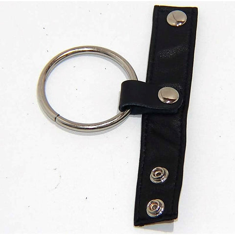 JadeRope CockRing Leather and Metal by BDStyle