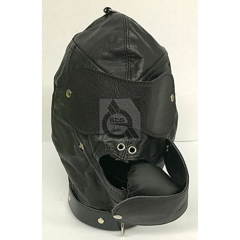 Bondage Supplies Hood Leather by BDStyle