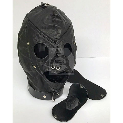 Bondage Supplies Hood Leather by BDStyle