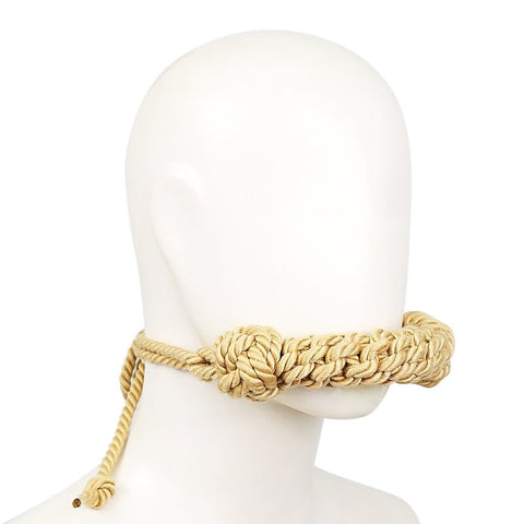 Hemp Rope Mouth Gag by BDStyle
