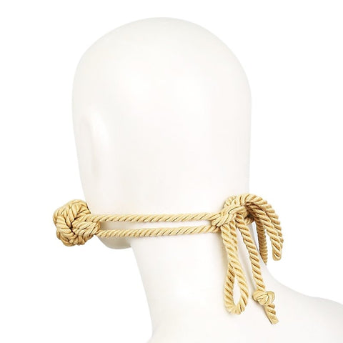 Hemp Rope Mouth Gag by BDStyle