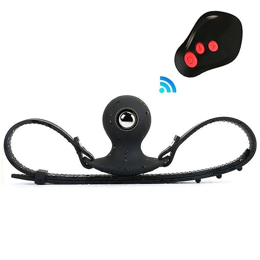 Electric Shock Ball Mouth Gag by BDStyle