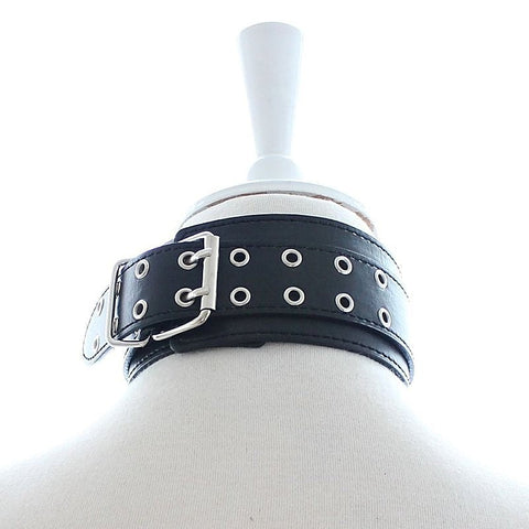 Pins Buckle Collar With D-Ring by BDStyle