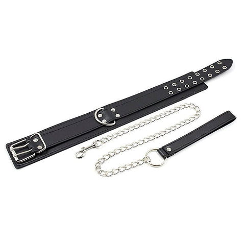 Pins Buckle Collar With D-Ring by BDStyle