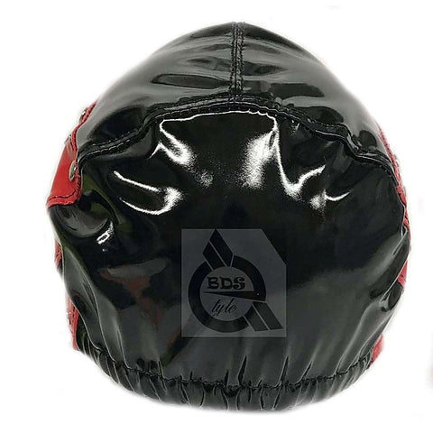 Studded Bondage Hood Faux Leather by BDStyle