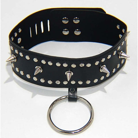 Punk Vegan Spiked Collar Heavy by BDStyle