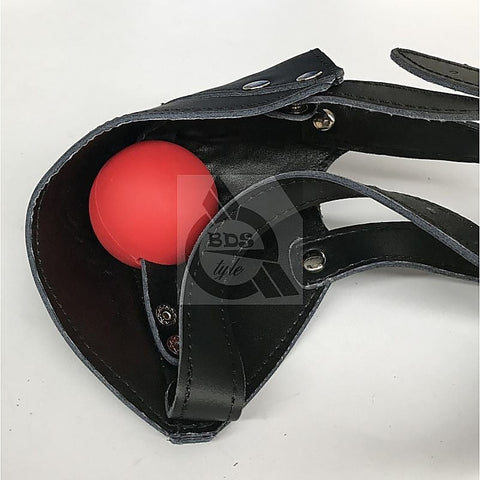 Bondage Face Harness & Ball Gag by BDStyle