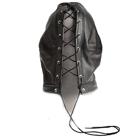 Lip & Eye Zip Bondage Hood by BDStyle