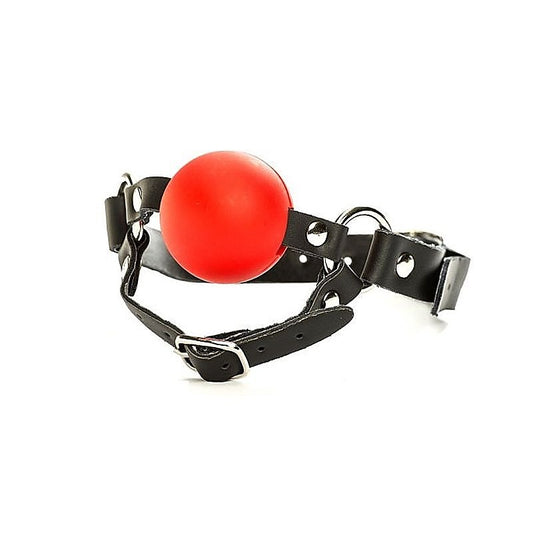 BDSM Ball Gag with Chin Strap Thin by BDStyle