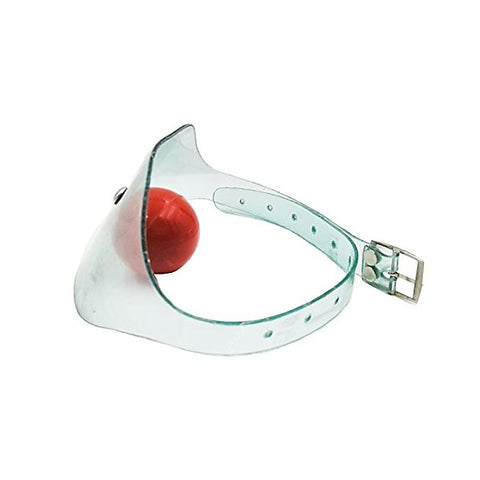 Transparent String Mouth Red Ball Gag by BDStyle
