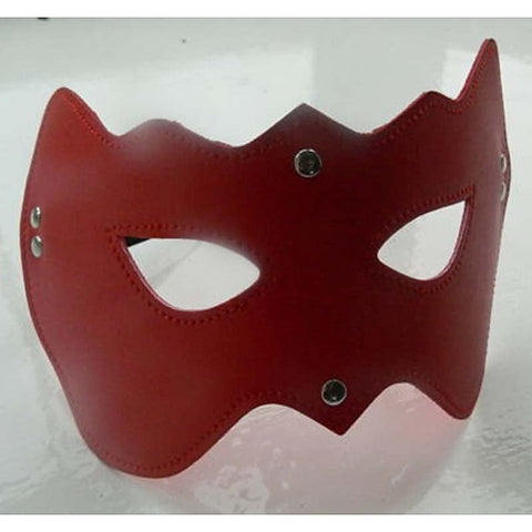 Cat PVC Eye Mask Red Heavy by BDStyle
