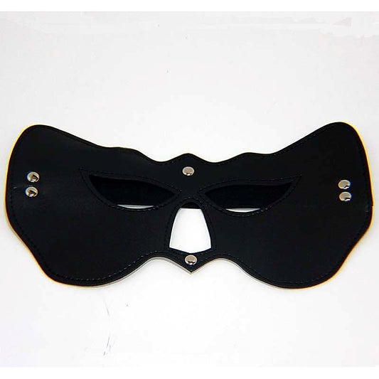 Cat Woman PVC Eye Mask Black Heavy by BDStyle