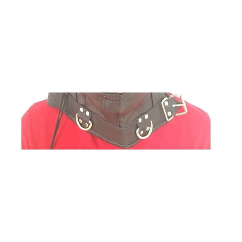 Absolute Kinky Faux Leather Hood by BDStyle