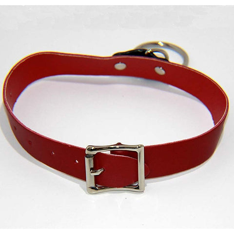 Kitty Red Collar with O Ring Heavy by BDStyle
