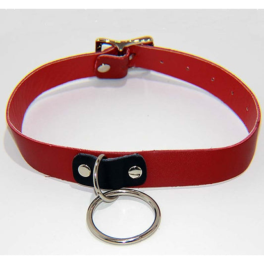 Kitty Red Collar with O Ring Light by BDStyle