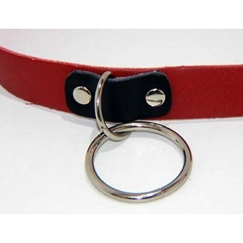 Kitty Red Collar with O Ring Light by BDStyle