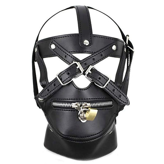 Strict Hood Zipper Harness by BDStyle