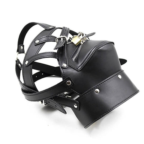 Strict Hood Zipper Harness by BDStyle
