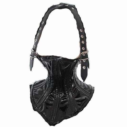Neck Corset Head Harness Leather by BDStyle