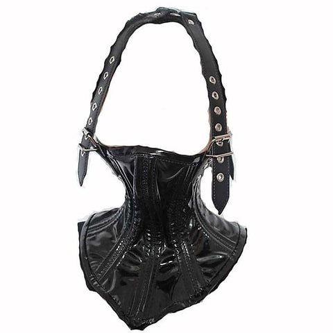 Neck Corset Head Harness Leather by BDStyle