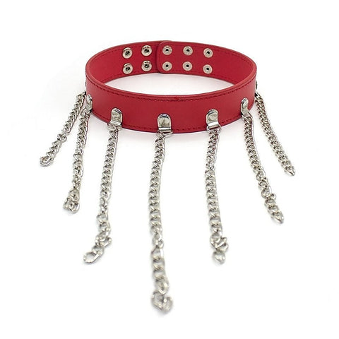 Neck Collar With Chains by BDStyle