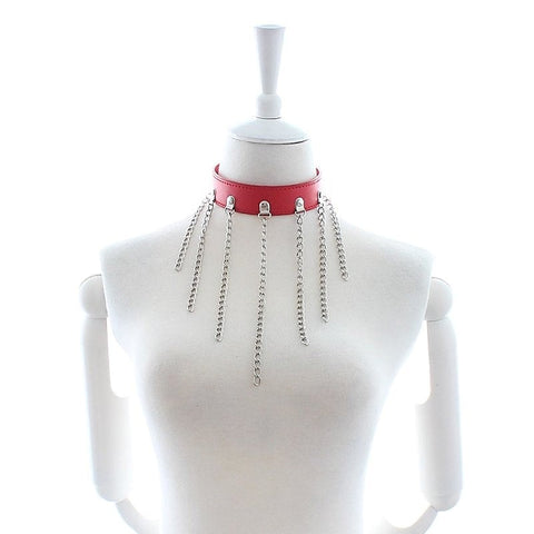 Neck Collar With Chains by BDStyle