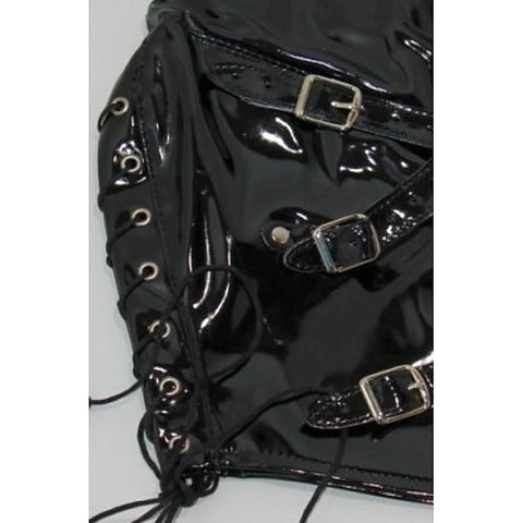 Multiplex Bondage Hood Leather by BDStyle