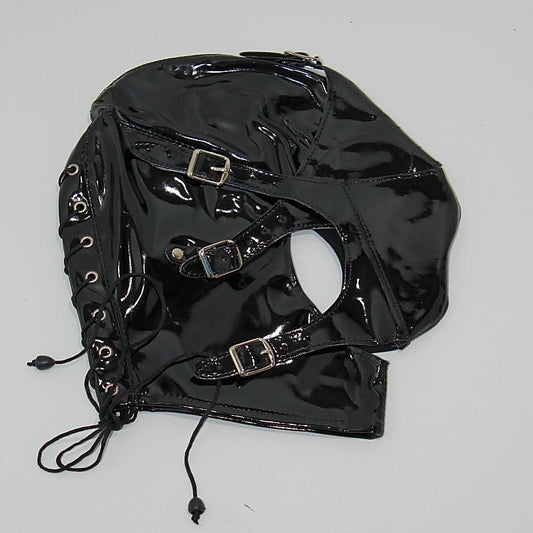 Multiplex Bondage Hood Faux Leather by BDStyle