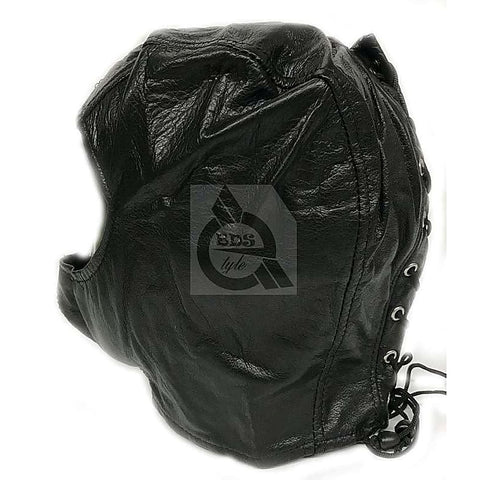 BDSM Open Face Mask Leather by BDStyle