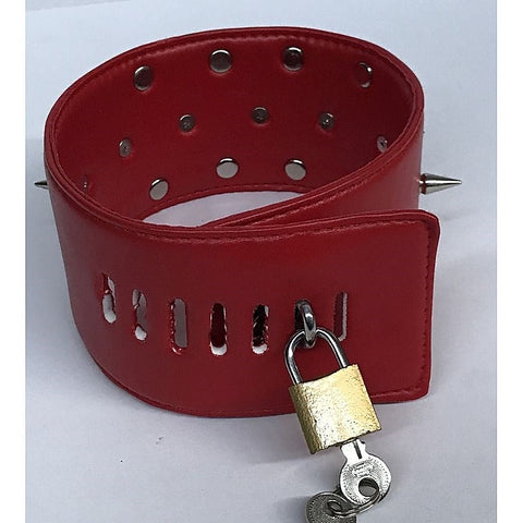 Bondage Classic Short Spike Collar by BDStyle