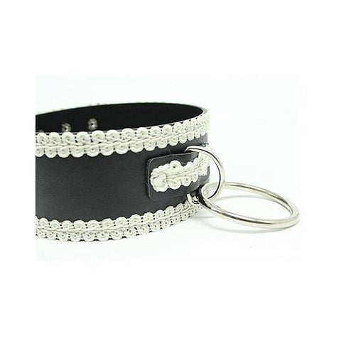 Lustful Studded and Laced Collar Heavy by BDStyle