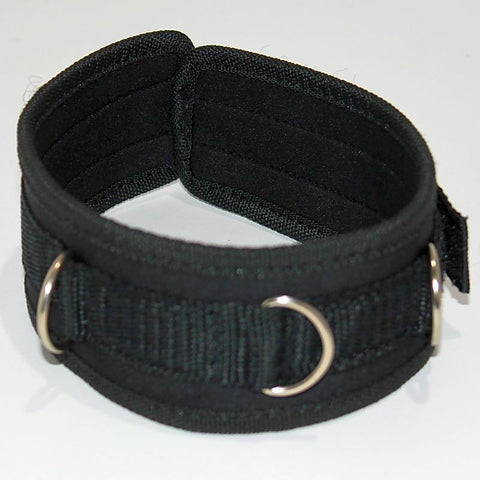Neoprene BDSM Collar with D Links by BDStyle