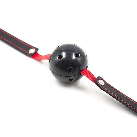 Pin Buckle Breathable O Ring Ball Gag by BDStyle