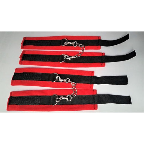 RednBlack Wrist & Ankle Cuffs by BDStyle