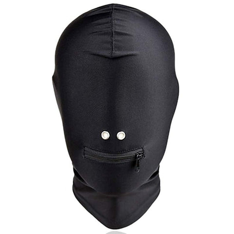 Spandex Zipper Mouth Hood by BDStyle