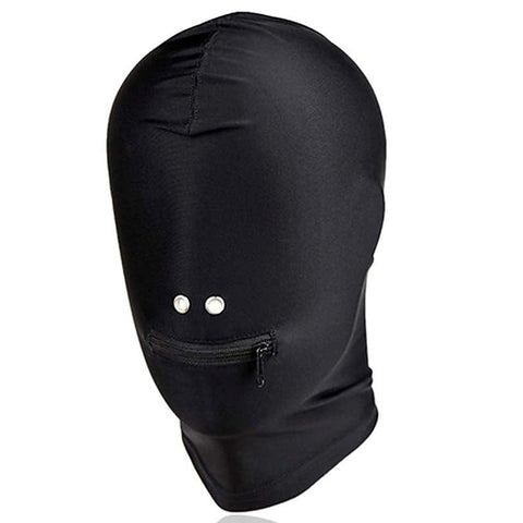 Spandex Zipper Mouth Hood by BDStyle