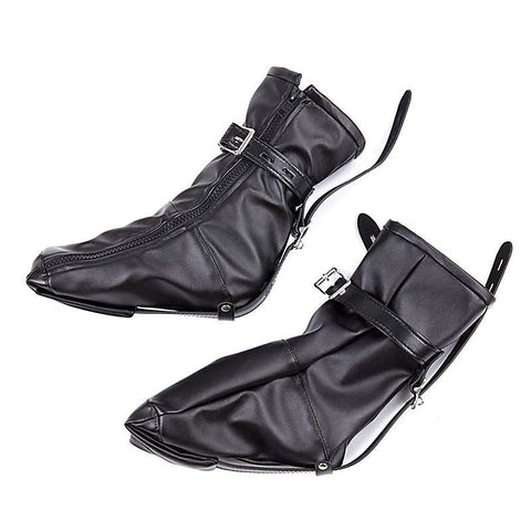 Bondage Booties Faux Leather by BDStyle