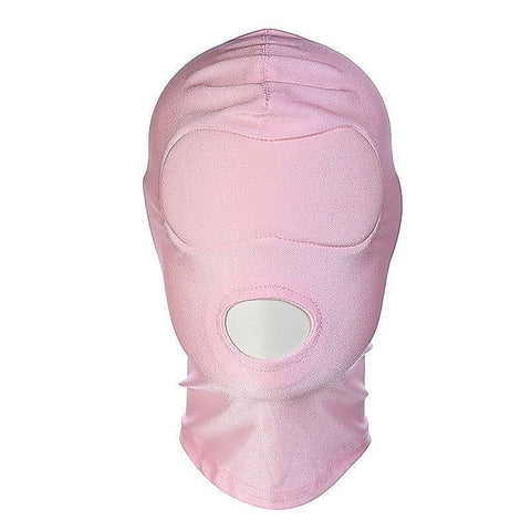 Spandex Open Mouth Hood With Padded Blindfold by BDStyle