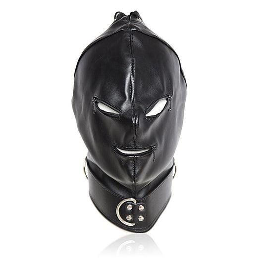Basic Zipper Hood With O-Ring Collar by BDStyle