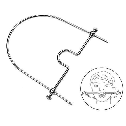 Open Mouth Gag Tongue Shackles by BDStyle