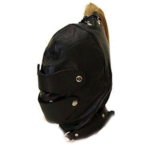 Bondage Hood With Dildo Gag by BDStyle