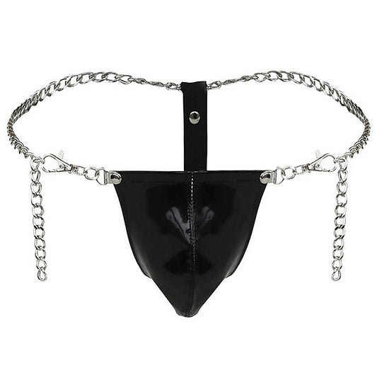 Strict Leather Chain Jockstrap by BDStyle