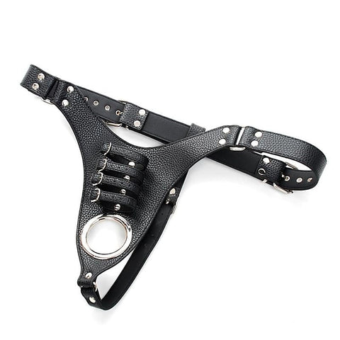 Strict Leather Harness with 4 Penile Straps by BDStyle